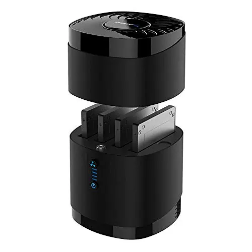 Sabrent USB 3.0 4 Bay 2.5 Hard drive/SSD Docking Station with Fan (DS-4SSD)