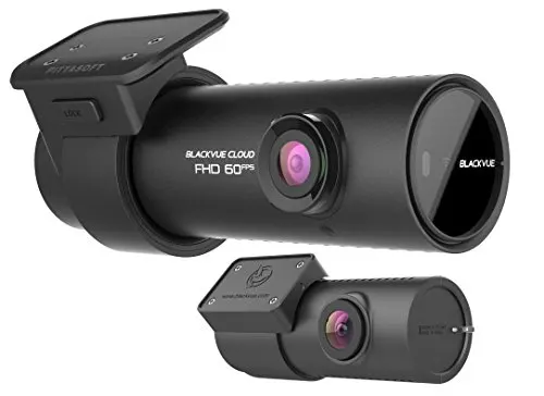 BlackVue DR750S-2CH (16 GB) Front and Rear Cloud Connected Wi-Fi Dash Cam with Wide-Angle Full HD Video at 60 fps/30 fps, Sony STARVIS Night Vision, Parking Mode, GPS and iOS/Android App