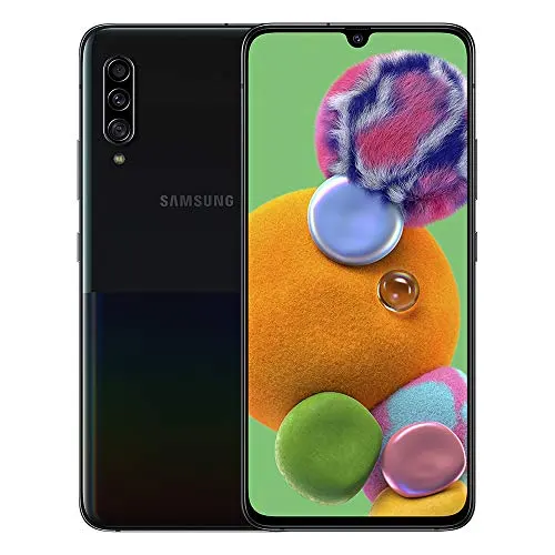 Samsung Galaxy A90 5G Mobile Phone; Sim Free Smartphone - Black (UK version)